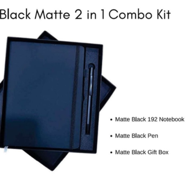 Black Matte 2 in 1 Combo Kit