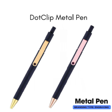 Dot Clip Metal Pen