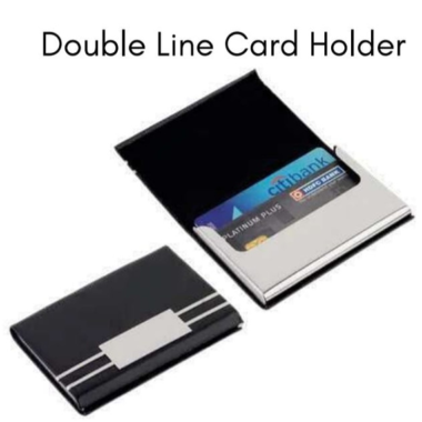 Double Line Card Holder