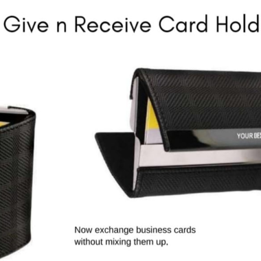 Give n Receive Card Holder