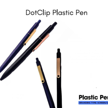 Dot clip Plastic Pen