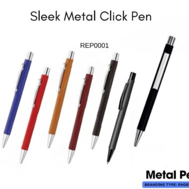 Sleek Metal Click Pen
