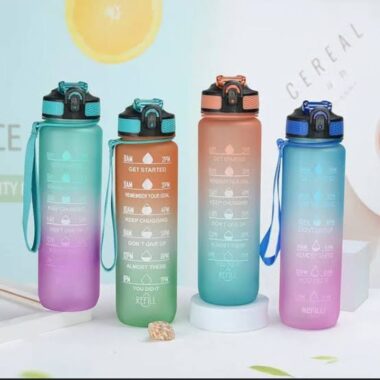 1 Litre Motivating Water Bottle
